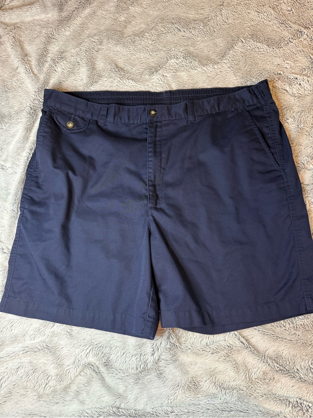 Town Craft navy blue shorts easy care shorts 38 waist